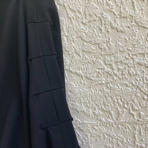 Escada Black Skirt Sz 44 US 14 Sexy Zippers - Picture 7 of 10